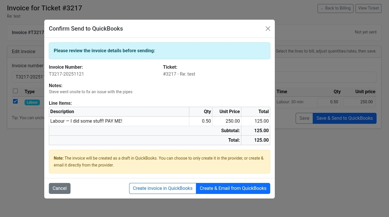 Asset management interface